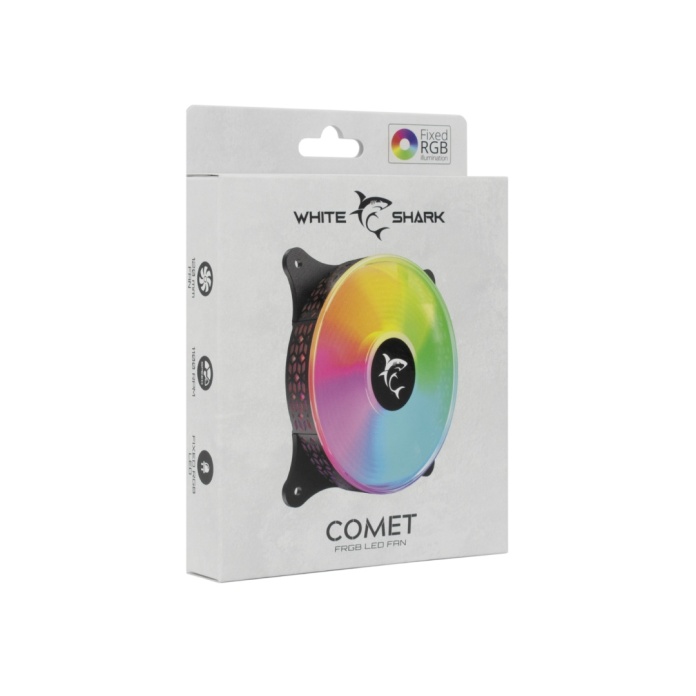 wentylator do obudowy komputera ze stałym podświetleniem RGB